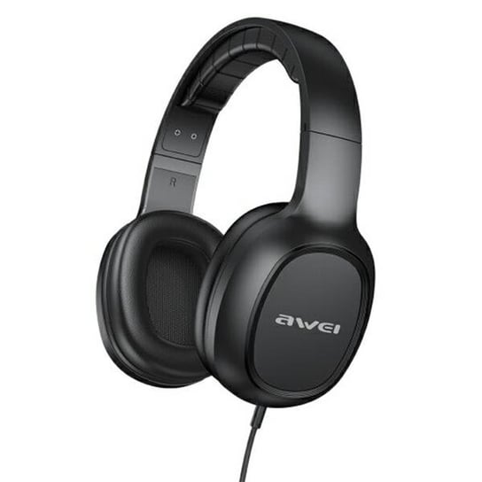 AWEI słuchawki nauszne GM-6 jack 3,5mm czarny/black Awei