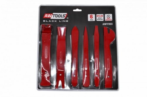 Awtools Zestaw Ściągaczy Do Tapicerki Nylon 6Cz. AWTOOLS