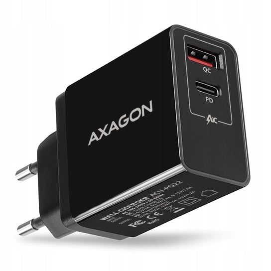 Axagon Ładowarka sieciowa ACU-PQ22 Axagon