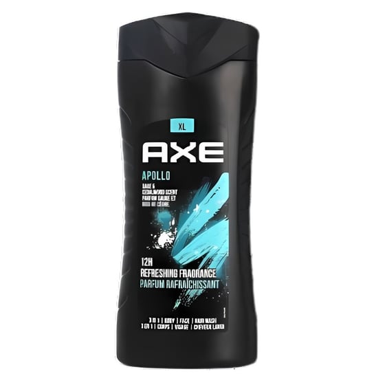 Axe, Apollo 3w1, Odświeżający Żel pod Prysznic, 400ml Axe