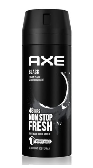 Axe, Black, dezodorant w spray'u, 150 ml Axe