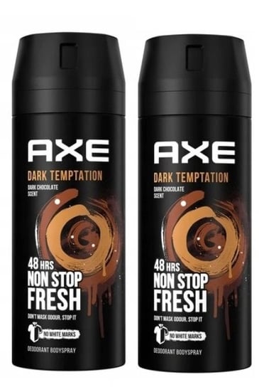 Axe Dark Temptation, Dezodorant w aerozolu, 2x150ml Axe