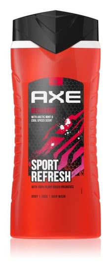 Axe Recharge Arctic Mint & Cool Spices, Odświeżający Żel Pod Prysznic, 400ml Axe