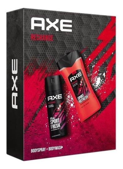 Axe Zestaw prezentowy Recharge dezodorant 100 ml + żel pod prysznic 200ml Axe