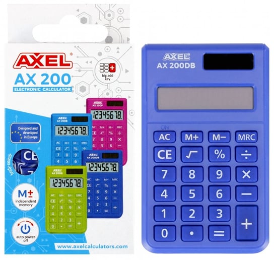 Axel, Kalkulator Ax-200Db Axel, 489996 Axel