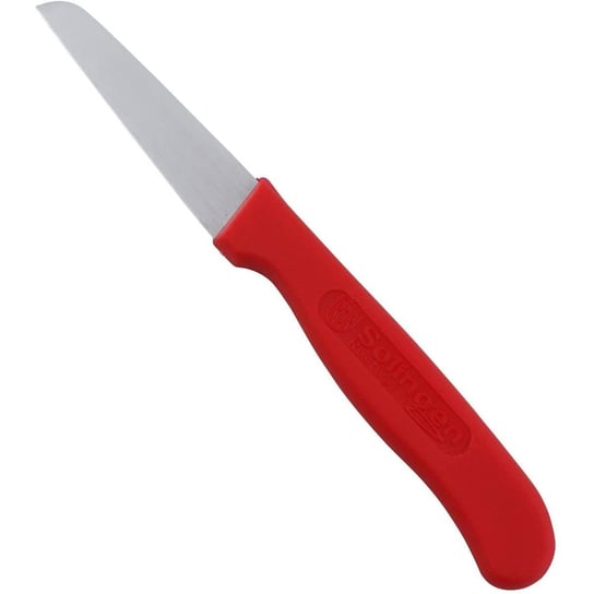 Axentia 129330 Nóż do obierania czerwony ostrze 6,5cm Axentia