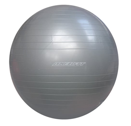 Axer Fit, Piłka gimnastyczna, Standard, srebrna, 75 cm Axer Fit
