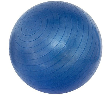 Axer, Piłka gimnastyczna, Anti-burst, niebieska, 65 cm Axer Fit