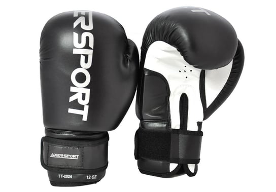 Axer, Rękawice bokserskie, czarno-białe, rozmiar 12 Axer Sport