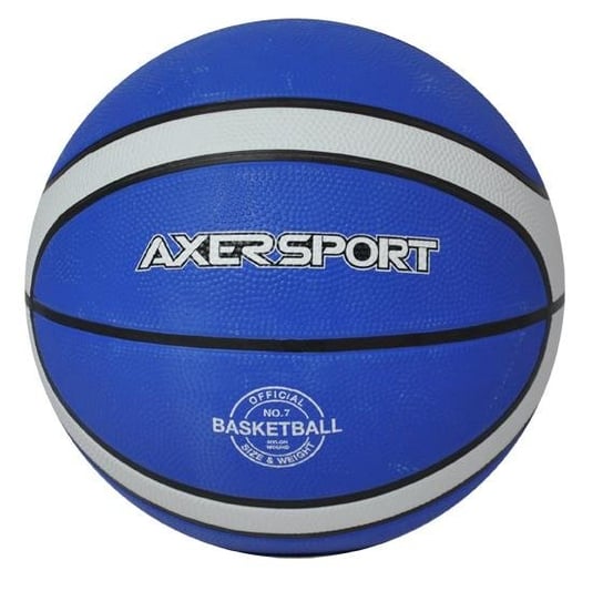 Axer Sport, Piłka do koszykówki, niebieski, rozmiar 7 Axer Sport