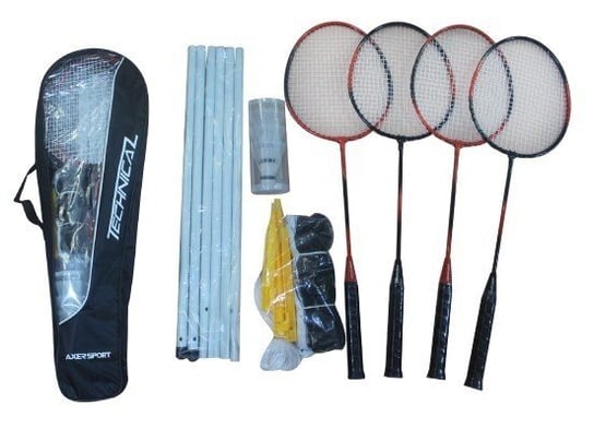 Axer, Zestaw  do badmintona dla 4 graczy, Technical Axer Sport