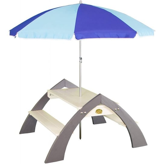 Axi, stół drewniany z parasolem AXI