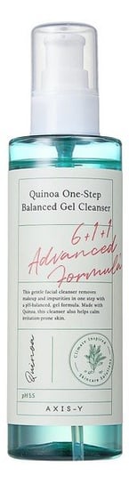 Axis-Y, Quinoa One Step Balanced Gel Cleanser, Równoważący żel do mycia twarzy, 180ml AXIS-Y