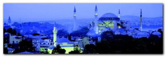 Aya Sophia Istanbul plakat obraz 95x33cm Wizard+Genius