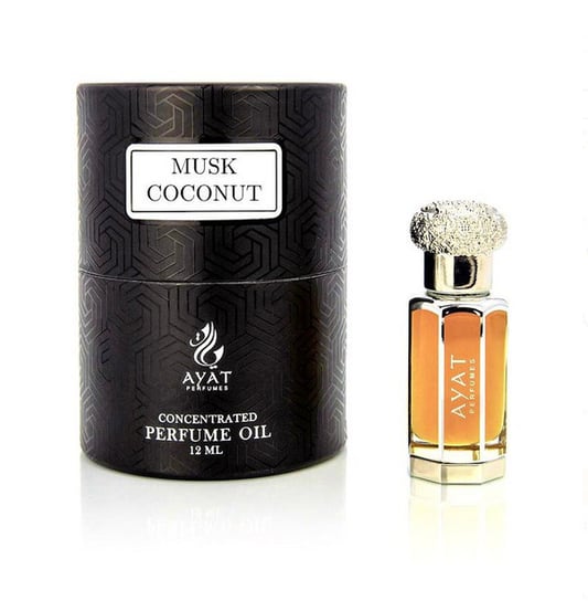 Ayat, Musk Coconut, perfumy w olejku, 12 ml Ayat Perfumes