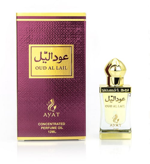 Ayat, Oud Al Lail, perfumy w olejku, 12 ml Ayat Perfumes