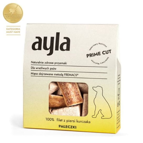 Ayla Filet Z Piersi Kurczaka Prime Cut Przysmak Dla Psa Pałeczki Ayla