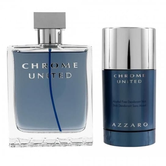 Azzaro, Chrome United, zestaw kosmetyków, 2 szt. Azzaro