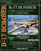 B-17 Pilot's Flight Operating Instructions Air Force Army U. S.