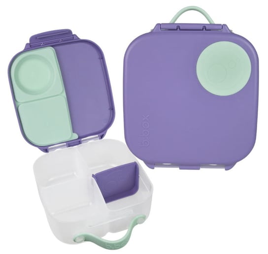 B.Box, Mini Lunchbox Śniadaniówka Pojemnik Lilac Pop +3 B.Box