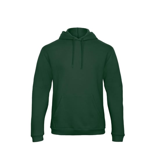 B&amp;C Adults Unisex ID. 203 50/50 Bluza Z Kapturem (XXXXS / Ciemnozielony) B&C