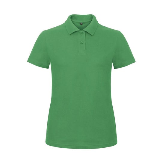 B&C Damska Koszulka Polo ID.001 Pique (M / Zielony) B&C