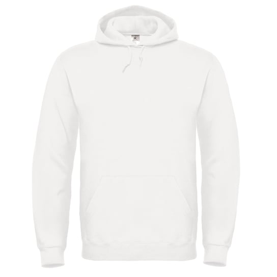 B&C Damska Sportowa Bluza Z Kapturem Przez Głowę (XL 8,5-9 / Ciepły Biały) B&C