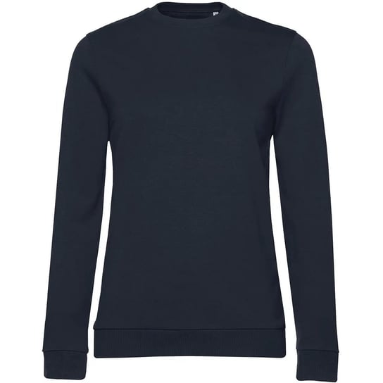 B&C Kobiety/Panie #Set In French Terry Sweatshirt (XS ( 122 - 128 ) / Ciemnogranatowy) B&C