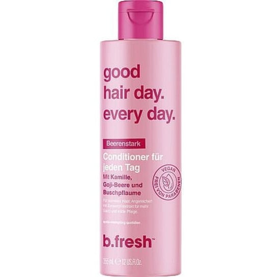 b.fresh Good Hair Day. Every Day, Odżywka Do Codziennej Pielęgnacji, 355ml B.tan
