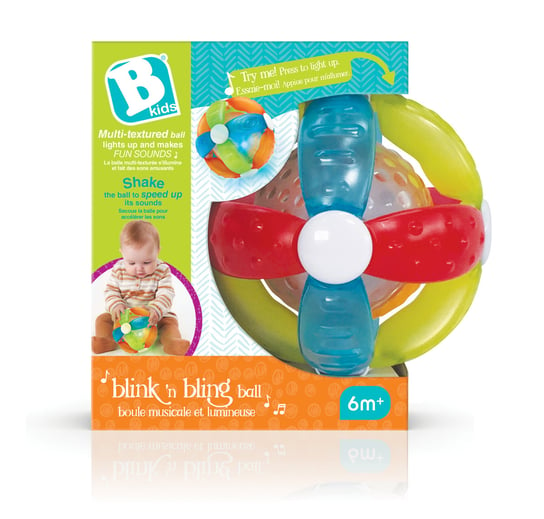 B-kids, zabawka interaktywna Świecąco-Grająca Piłeczka B-Kids