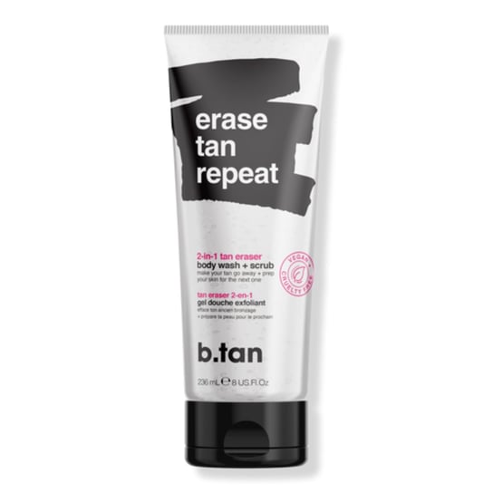 b.tan Erase Tan Repeat, Żel Pod Prysznic + Zmywacz Opalenizny 2w1, 236ml B.tan