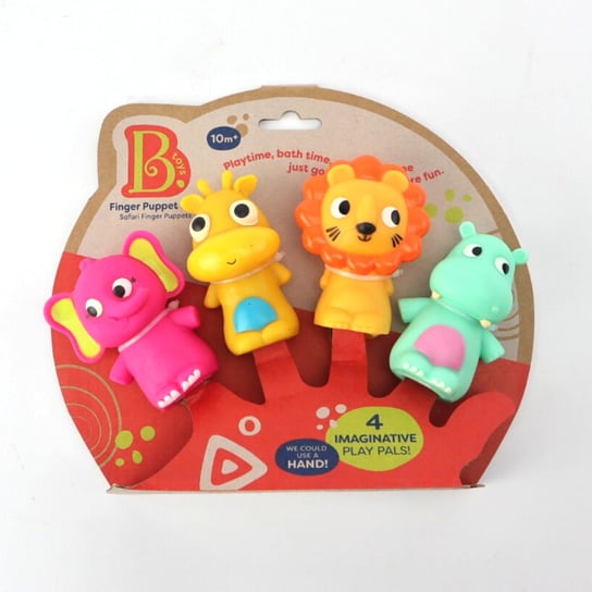 B. Toys Pacynki na palce Safari nowa wersja B.Toys