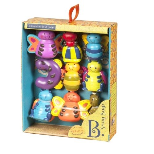 B.Toys, zabawka edukacyjna Snug Bugs - wesołe owady B.Toys
