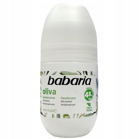 Babaria, Dezodorant Roll On Oliwkowy, 50 ml Babaria