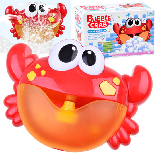 Bąbelkowy wesoły Krab zabawka do kąpieli ZA2687 Inna marka
