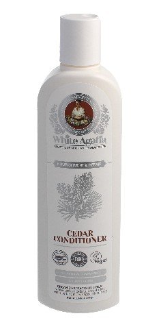Babuszka Agafia, Biała Agafia, balsam do włosów cedrowy naturalna regeneracja, 280 ml Babuszka Agafia