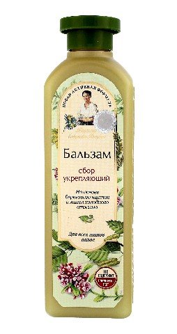 Babuszka Agafia, Receptury Babci Agafii, balsam do włosów wzmacniający, 350 ml Babuszka Agafia
