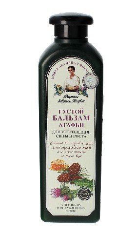Babuszka Agafia, Receptury Babuszki Agafii, balsam do włosów ziołowy gęsty, 350 ml Babuszka Agafia