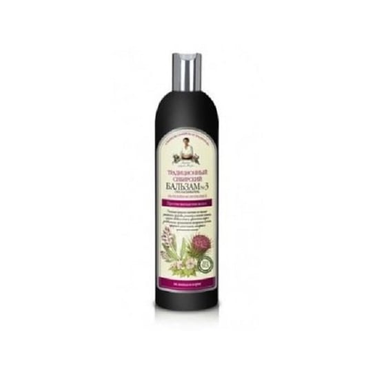 Babuszka Agafia, Receptury Babuszki Agafii, balsam syberyjski tradycyjny nr 3 przeciw wypadaniu włosów, 550 ml Babuszka Agafia