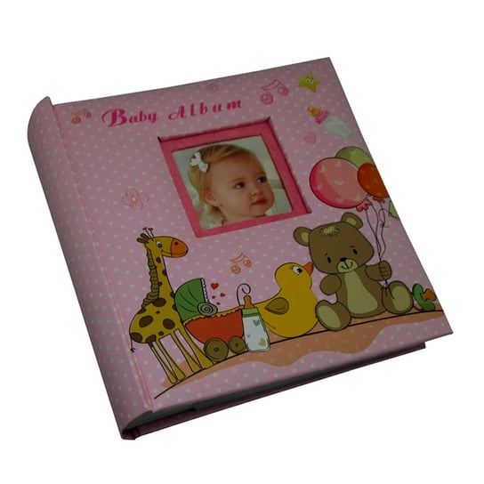 Baby Album, Album na 200 zdjęć 10x15 cm, różowy Walther