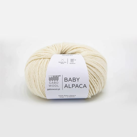 BABY ALPACA NATURA (100) - 50 G Gabo Wool