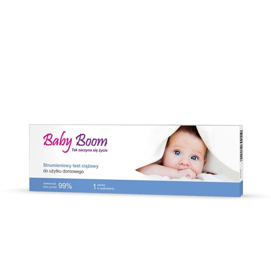 Baby Boom, test ciążowy strumieniowy, 1 sztuka PASO-TRADING