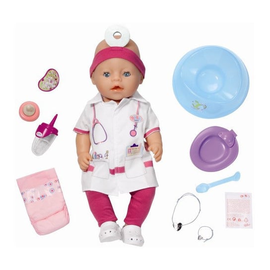 Baby Born, lalka interaktywna Doktor Baby Born
