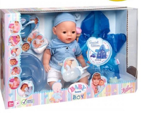 Baby Born, lalka interaktywna Magiczne karmienie, 812259 Baby Born