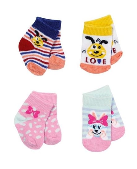 BABY born® Skarpetki Socks 2x dla lalki 43cm 831755 ZAPF Inna marka