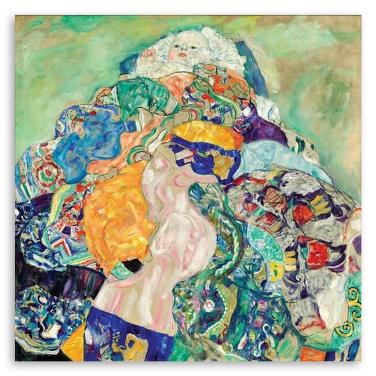 Baby (Cradle) - Gustav Klimt 90x90 Legendarte