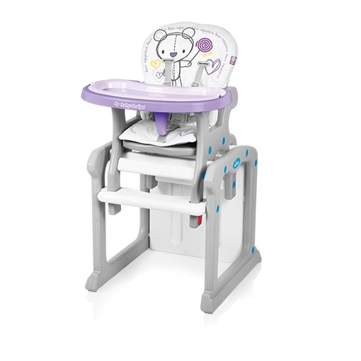 Baby Design, Candy, Krzesełko do karmienia, Purple Baby Design