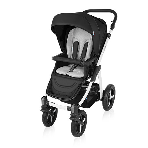 Baby Design, Lupo Comfort New, Wózek wielofunkcyjny, Black Baby Design