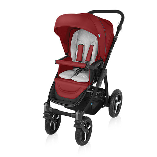Baby Design, Lupo Comfort New, Wózek wielofunkcyjny, Dark Red Baby Design
