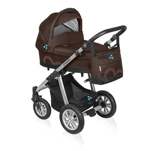 Baby Design, Lupo Comfort, Wózek wielofunkcyjny, Brown Baby Design